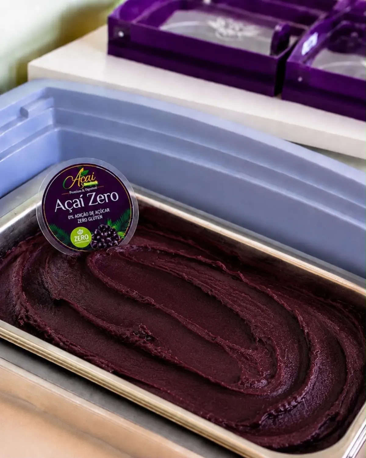 Açaí con toppings